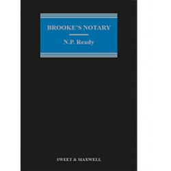 Brooke's Notary 15th ed Brooke's Notary 15th ed